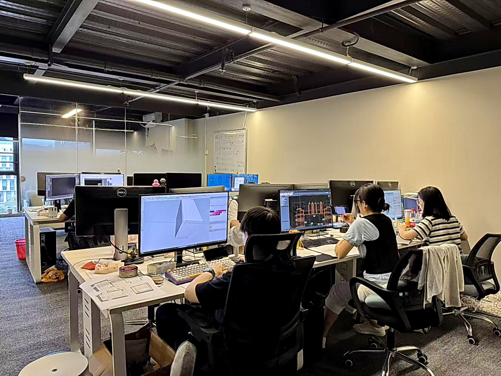 Office environment in China